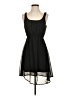 Delirious 100% Polyester Solid Black Cocktail Dress Size S - photo 1