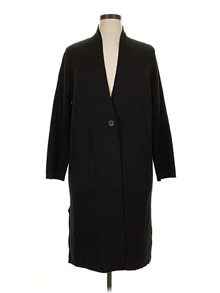 Pre-owned Paul Costelloe Cardigan Sweater In Black