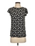 PREMISE Black Short Sleeve Top Size XS - photo 1