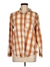 Universal Thread Plaid Orange Long Sleeve Button-Down Shirt Size M - photo 1