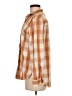 Universal Thread Plaid Orange Long Sleeve Button-Down Shirt Size M - photo 5