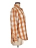 Universal Thread Plaid Orange Long Sleeve Button-Down Shirt Size M - photo 4
