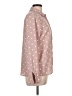 Timing 100% Polyester Polka Dots Pink Long Sleeve Blouse Size L - photo 4