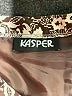Kasper 100% Polyester Paisley Brown Casual Skirt Size 12 - photo 4