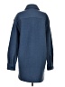Banana Republic 100% Wool Blue Wool Coat Size S - photo 2
