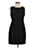 Mittoshop 100% Polyester Tweed Black Cocktail Dress Size L - photo 1