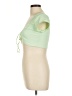 Out From Under Green Short Sleeve Top Size L - photo 5