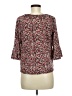 MICHAEL Michael Kors Brown 3/4 Sleeve Blouse Size M - photo 2