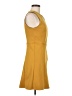 ASOS Solid Yellow Casual Dress Size 6 - photo 4