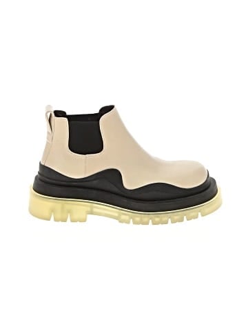 Bottega Veneta Leather Tire Ankle Boots (view 1)