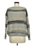 Numph Stripes Gray Pullover Sweater Size M - photo 2