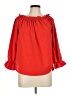 Unbranded Red 3/4 Sleeve Blouse Size L - photo 1