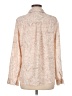 Chico's 100% Polyester Paisley Tan Long Sleeve Blouse Size Med (1) - photo 2