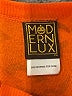 Modern Lux Animal Print Orange Pullover Sweater Size S - photo 7