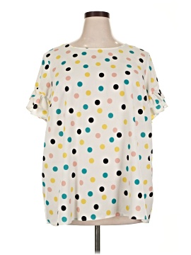 Lane Bryant Short Sleeve Blouse