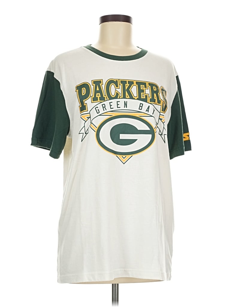 Pre-owned Starter Short Sleeve T-shirt In Green