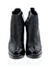 Chanel Black Leather Ankle Boots Size EU 37 1/2 - photo 2