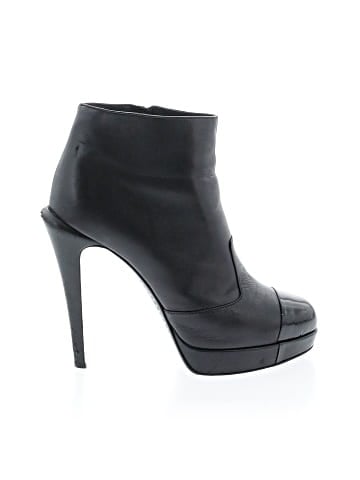 Chanel Leather Ankle Boots (view 1)