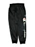 Champion 100% Polyester Graphic Black Track Pants Size 7 - 8 - photo 1