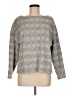 H&M 100% Polyester Houndstooth Gray Pullover Sweater Size M - photo 1