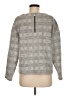 H&M 100% Polyester Houndstooth Gray Pullover Sweater Size M - photo 2