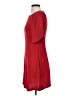Zara Basic 100% Polyester Solid Red Casual Dress Size S - photo 5