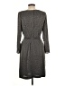 Escada Chevron-herringbone Gray Casual Dress Size EU 42 / US 12 - photo 2