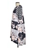 Unbranded Print Gray Casual Dress Size L - photo 5