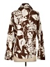 Unbranded Floral Brown Long Sleeve Blouse Size S - photo 2