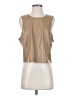 Good American 100% Polyurethane Tan Sleeveless Blouse Size 4 - photo 1