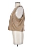 Good American 100% Polyurethane Tan Sleeveless Blouse Size 4 - photo 5