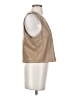 Good American 100% Polyurethane Tan Sleeveless Blouse Size 4 - photo 4