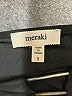 Meraki Black Long Sleeve Top Size S - photo 7