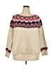 Old Navy Chevron-herringbone Tan Pullover Sweater Size 3X - photo 1