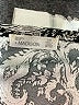 89th & Madison Paisley Silver Short Sleeve Blouse Size L - photo 7