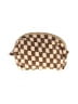 Unbranded Checkered-gingham Brown Tan Makeup Bag One size - photo 1