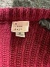 A New Day Color Block Burgundy Pullover Sweater Size XL - photo 7