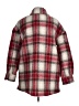 Bagatelle Plaid Red Coat Size M - photo 2