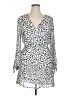 Great Jones 100% Polyester Animal Print Silver Casual Dress Size XL - photo 1