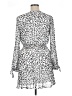 Great Jones 100% Polyester Animal Print Silver Casual Dress Size XL - photo 2