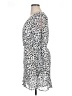 Great Jones 100% Polyester Animal Print Silver Casual Dress Size XL - photo 5