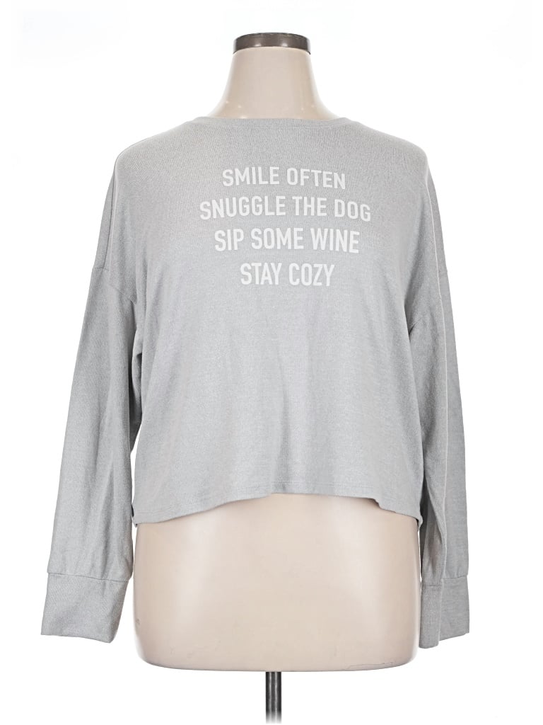 Pre-owned Z Supply Cardigan Sweater In Gray