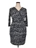 Muse Polka Dots Black Casual Dress Size XXL - photo 1