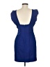 Joompy 100% Polyamide Solid Blue Cocktail Dress Size M - photo 2