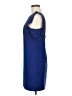 Joompy 100% Polyamide Solid Blue Cocktail Dress Size M - photo 5