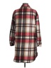 Maurices Plaid Red Coat Size M - photo 2