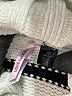 Love By Design 100% Polyester Stripes White Turtleneck Sweater Size M - photo 7