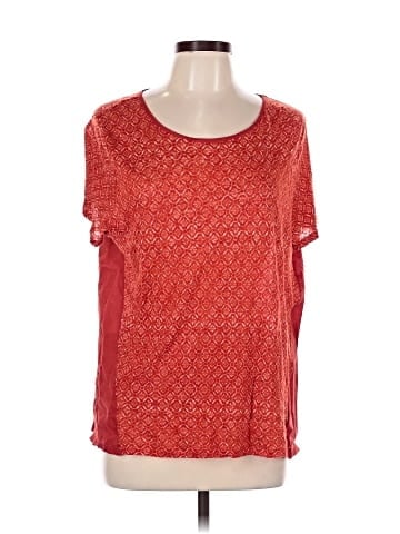Lauren by Ralph Lauren Short Sleeve Blouse (view 1)
