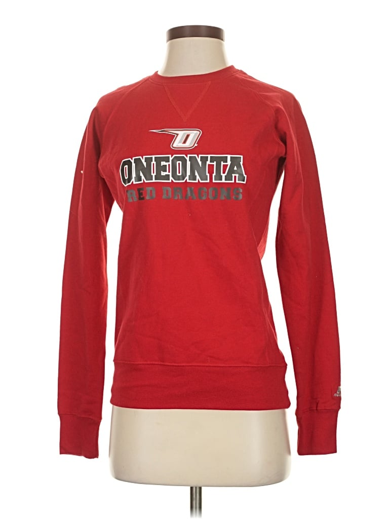 Pre-owned Russell Athletic Sweatshirt In Red