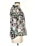 Ellus Floral Gray Green 3/4 Sleeve Blouse Size EU 36 / US 6 - photo 4